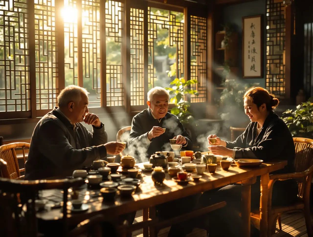 人民公园鹤鸣茶社